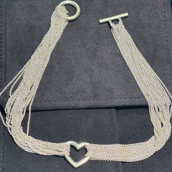 TIFFANY necklace with heart pendant - Picture 2 of 7